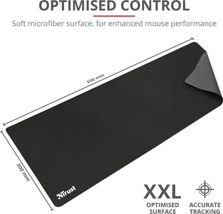 Actual product image Trust MAUSPAD XXL 24194 black (XXL)