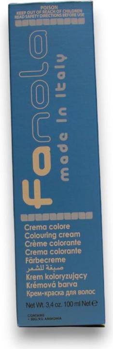 Actual product image Fanola 6*03 Rubio Oscuro Calido 100ml (6.03 Dark Blond Natural Gold)