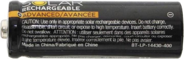 Produktbild Duracell Akku Solar Lithium Phosphat Akku 14430, LiFePO4 (14430)