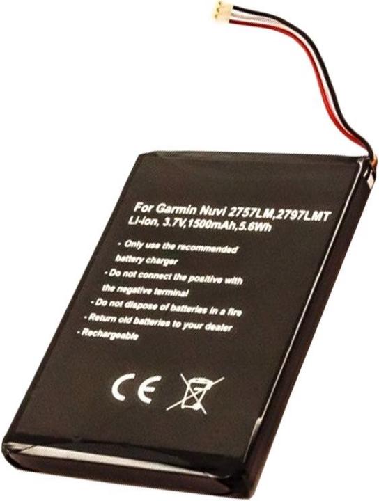Garmin Batteria Nuvi 2757, Nüvi 2757, Nuvi 2757LM, Nüvi 2757LM, Nuvi 2797, Nüvi 2797, Nuvi 2797LMT, Nüvi