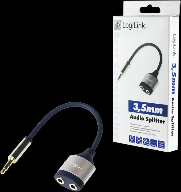 Immagine prodotto LogiLink Splitter audio (Adattatore jack)