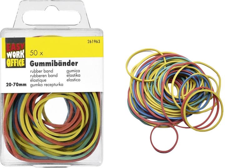 Immagine prodotto Easy Work Elastici 20-70 mm 50 pezzi (12 pz.)