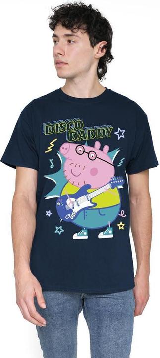 Immagine prodotto Peppa Pig Disco Daddy Maglietta Uomo (L)