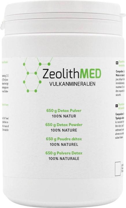 ZeoBent MED Vulkanmineralien Detox Pulver 650 g (1 Stück, 650 g)