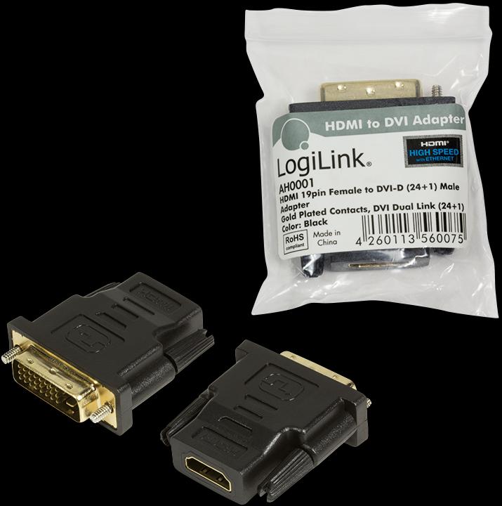 Produktbild LogiLink Video Adapter (HDMI, 100 cm)