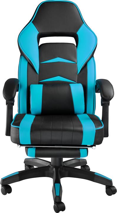 Produktbild tectake Racing Bürostuhl mit Fussstütze