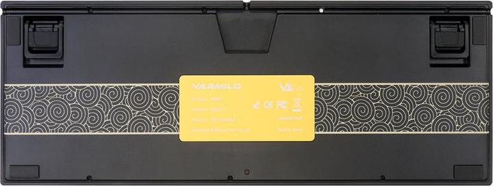 Immagine prodotto Varmilo VEA87 Tastiera da gioco Beijing Opera TKL, MX-Brown, LED bianco - Layout USA (US, Cablato)