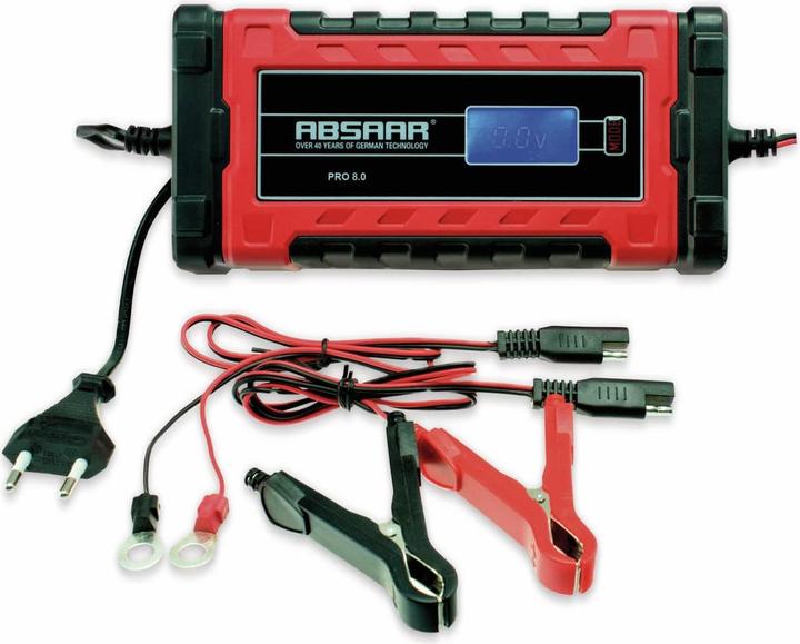 Absaar smartlader 8.0 8a 12/12v (12V, 24V)