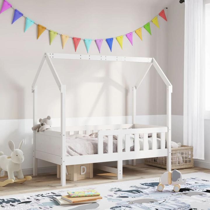 Immagine prodotto VidaXL Letto per bambini Letto a casetta 70 x 140 cm (70 x 140 cm)