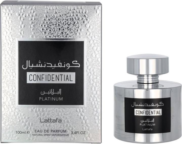 Actual product image Lattafa Perfumes Confidential Platinum (Eau de parfum, 100 ml)