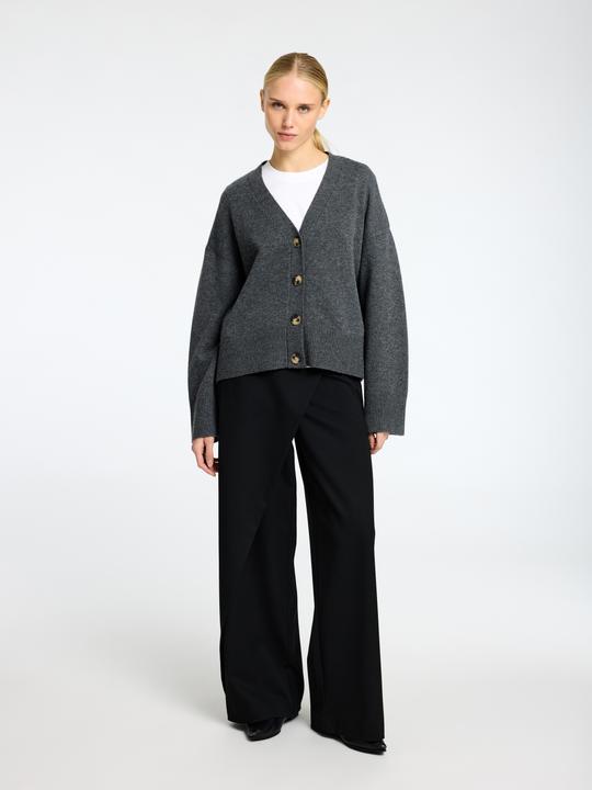 Produktbild Selected Femme Slflara Ls Knit V-Neck Cardigan Bf (XL)