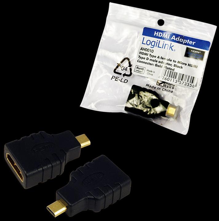Image du produit LogiLink Micro HDMI vers (HDMI)