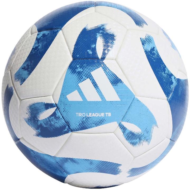 Produktbild adidas Fussball Tiro League thermisch verklebt weiss-blau HT2429 (4)