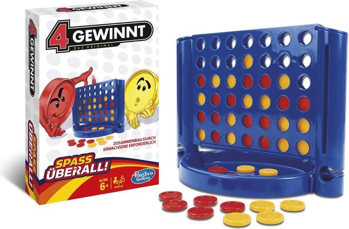 Actual product image Hasbro Gaming 4 Wins - Compact (German)