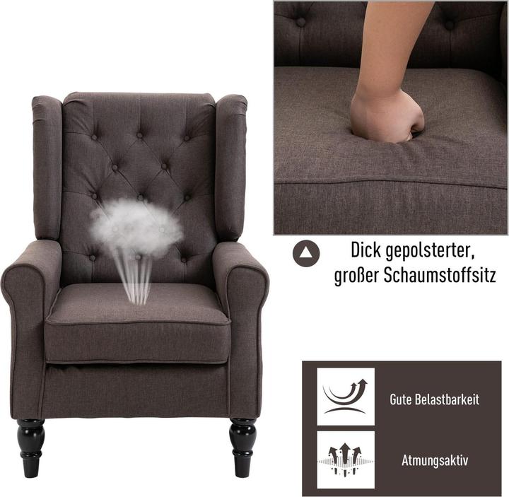 Produktbild Outsunny Ohrensessel