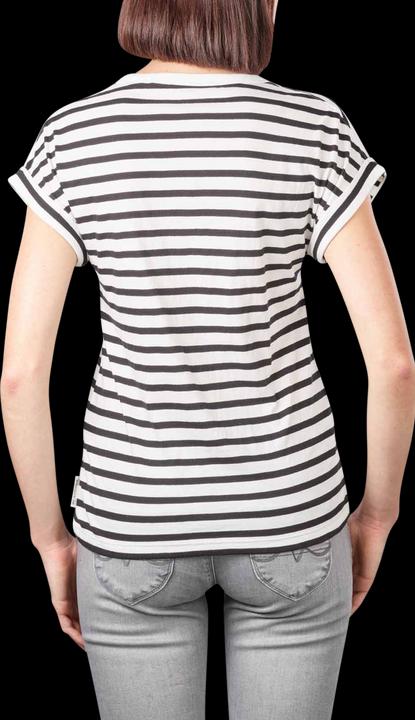 Immagine prodotto Marc O'Polo Deep Round Neck T-Shirt Short Sleeve Multi/Black (XS)