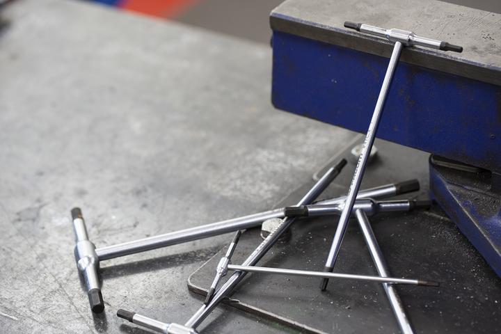Actual product image Facom 5 Piece T Handle Hexagon Set 3 8mm