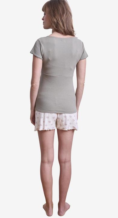 Image du produit Vertbaudet Kurzer Schlafanzug für Schwangerschaft & Stillzeit Oeko-Tex (W32/L34)