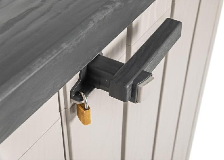 Actual product image Toomax Shed collection storer plus xl TAUPE GREY/DARK ANTHRACITE
