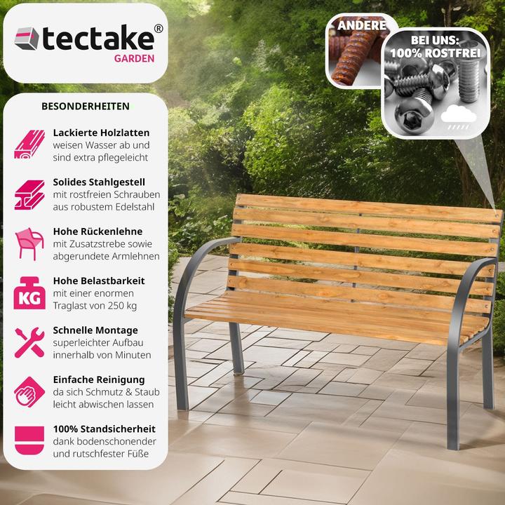 Image du produit tectake Banc de Jardin