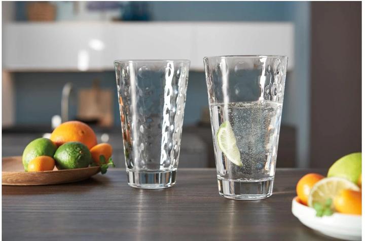 Immagine prodotto Leonardo Bicchiere Longdrink Optic 540 ml, 4 pezzi, Trasparente (4 dl, 4 x, Bicchieri da bibita lunghi)
