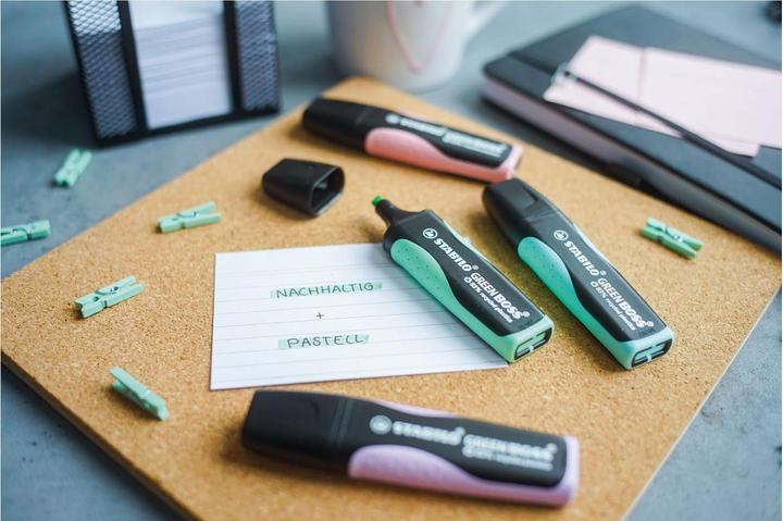 Immagine prodotto STABILO Evidenziatore GREEN BOSS (Multicolore, 5 mm, 8 x)