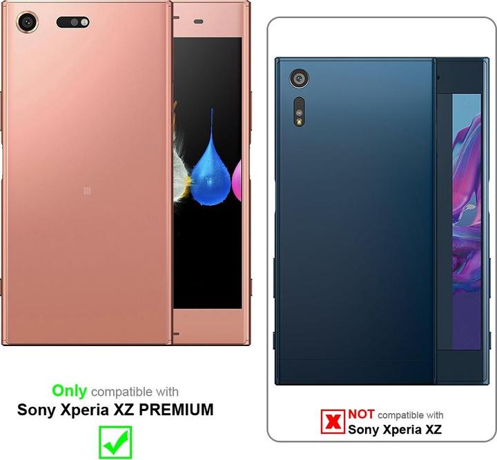Actual product image Cadorabo Book Classy Style Cover (Sony Xperia XZ Premium)