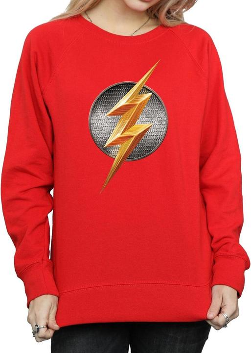Image du produit - Sweat JUSTICE LEAGUE MOVIE FLASH EMBLEM - Femme (L)
