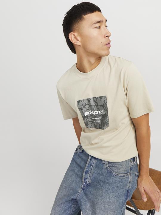 Immagine prodotto Jack & Jones Gedruckt Rundhalsausschnitt T-shirt T-shirt (XS)