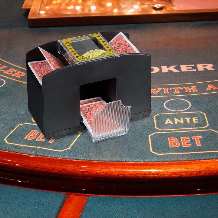 Actual product image Relaxdays Card Shuffler 4 Decks