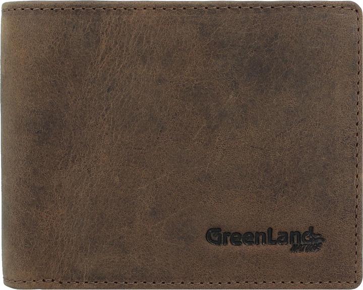 Actual product image Greenland Nature Wallet RFID leather 11.5 cm