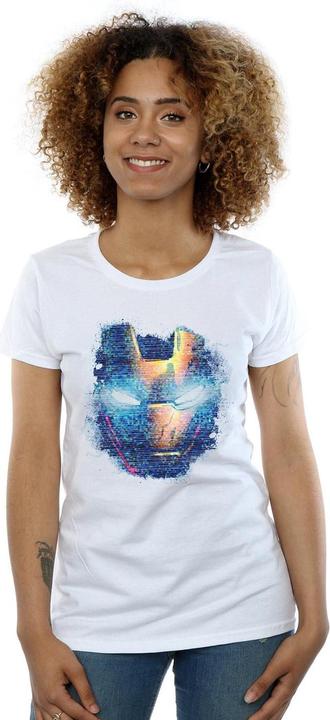 Produktbild Iron Man Distressed Head TShirt (S)