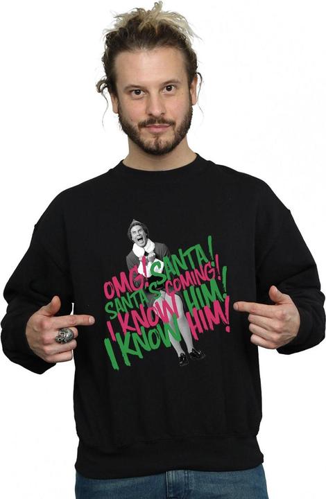 Produktbild Elf Santa's Coming Sweatshirt (M)