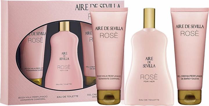 Instituto Español Aire De Sevilla Rose For Her Edt Spray 100 ml Set (Set profumo)