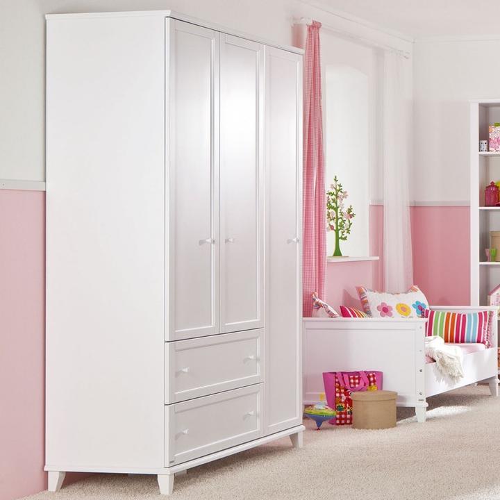 Produktbild Paidi Sophia Kleiderschrank 3 Türen und 2 schmale Schubladen