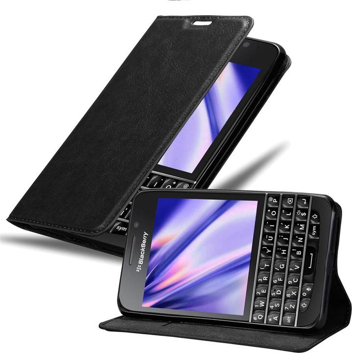 Actual product image Cadorabo Book Invisible Magnet Cover (Blackberry Q10)