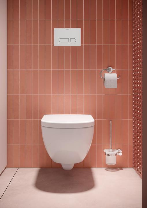 Produktbild Duravit D-Code Wand-WC, Tiefspüler, rimless, 370x570x360mm, 4,5/3-Liter, Weiss Hochglanz