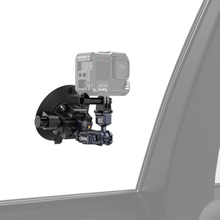 Immagine prodotto SmallRig 4236 Kit di montaggio per telecamera a ventosa da 4" per riprese su veicolo (Vari)