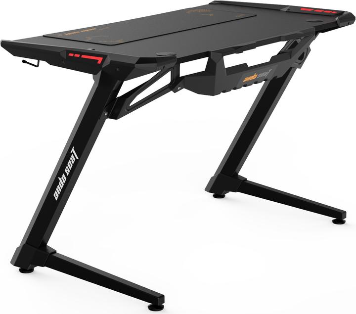 Anda seaT Mask Basics Gaming Desk RGB Lights