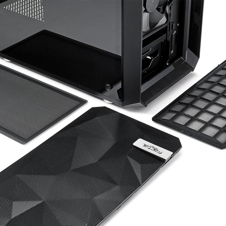 Actual product image Fractal Meshify C Mini - Dark TG (mATX)