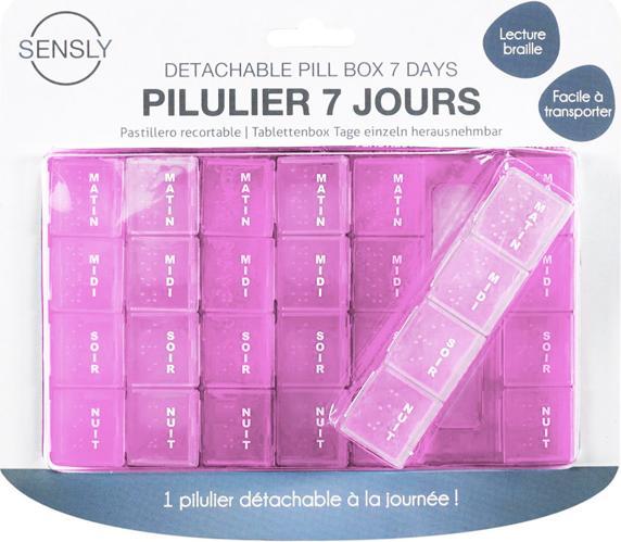 Image du produit Sensly Pilulier amovible 7 jours