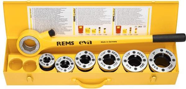 Actual product image Rems Hand cutting clamp EVA set 1/2" - 2" in sheet steel box