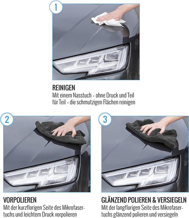 Actual product image Die Höhle der Löwen Gentle Monkeys vehicle cleaner set of 20 wet wipes + microfibre cloth (300 ml)