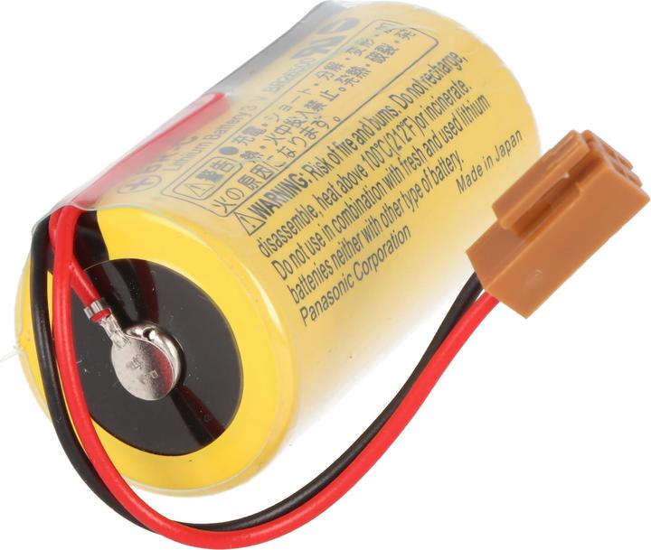 Produktbild AccuCell Batterie BR-CCF1TH CNC, BR-C mit Kabel und Stecker, GE FANUC CNC 16i, 18 (1 Stk., Gerätespezifisch, 5000 mAh)