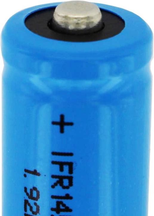 Immagine prodotto Solar Batteria IFR 14500 AA, batteria con testa non protetta (1 pz., AA, 600 mAh)