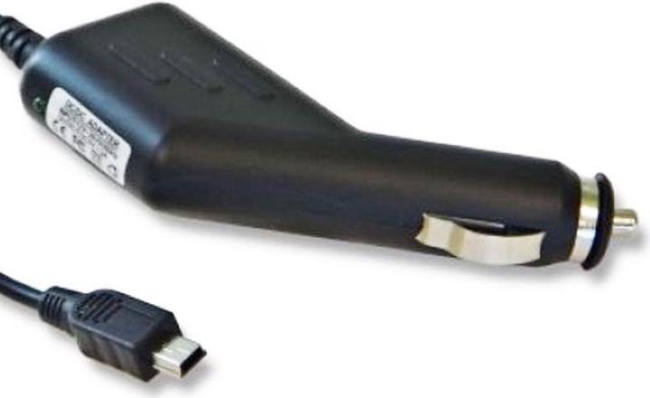 Produktbild AccuCell KFZ-Ladekabel Mini-USB mit TMC-Antenne, 2A Ladestrom