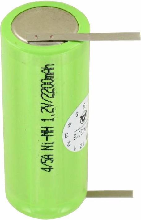 Actual product image Braun Battery 4/5A, 43x17mm for Oral-B Triumph series (please check dimensions 43x17mm) (1 pcs., 4/5 A, 2150 mAh)