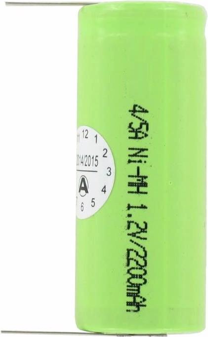 Actual product image Braun Battery 4/5A, 43x17mm for Oral-B Triumph series (please check dimensions 43x17mm) (1 pcs., 4/5 A, 2150 mAh)