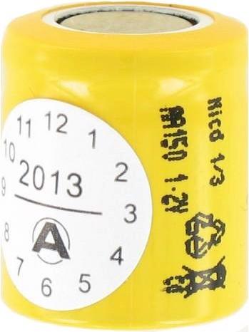 Immagine prodotto Sanyo Akku N-110AA Akku NiCd 1/3 AA Mignon ohne Lötfahne 150mAh (1 pz., AA, 150 mAh)