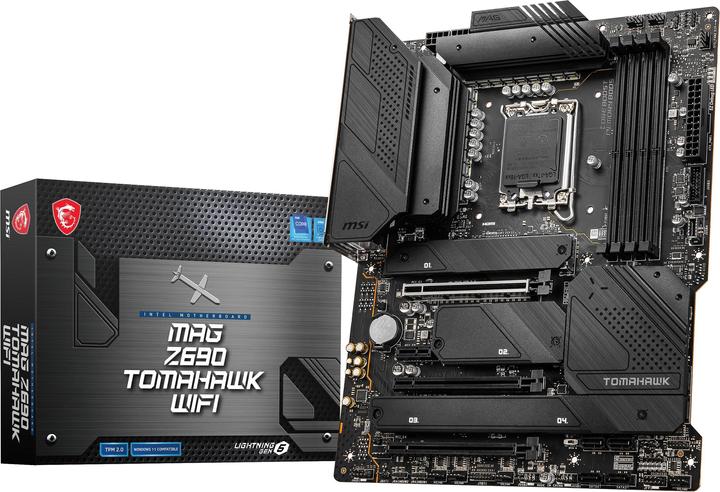 Produktbild MSI MAG Z690 Tomahawk Wifi (LGA 1700, Intel Z690H, ATX)
